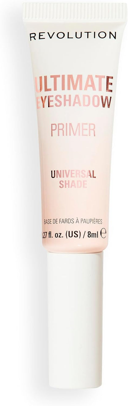 Revolution, Ultimate Eye Base, Long-Lasting Eyeshadow Primer, Smooth for Gripping &amp; Crease-Free Eye Makeup Looks, Cruelty-Free &amp; Vegan, 8ml