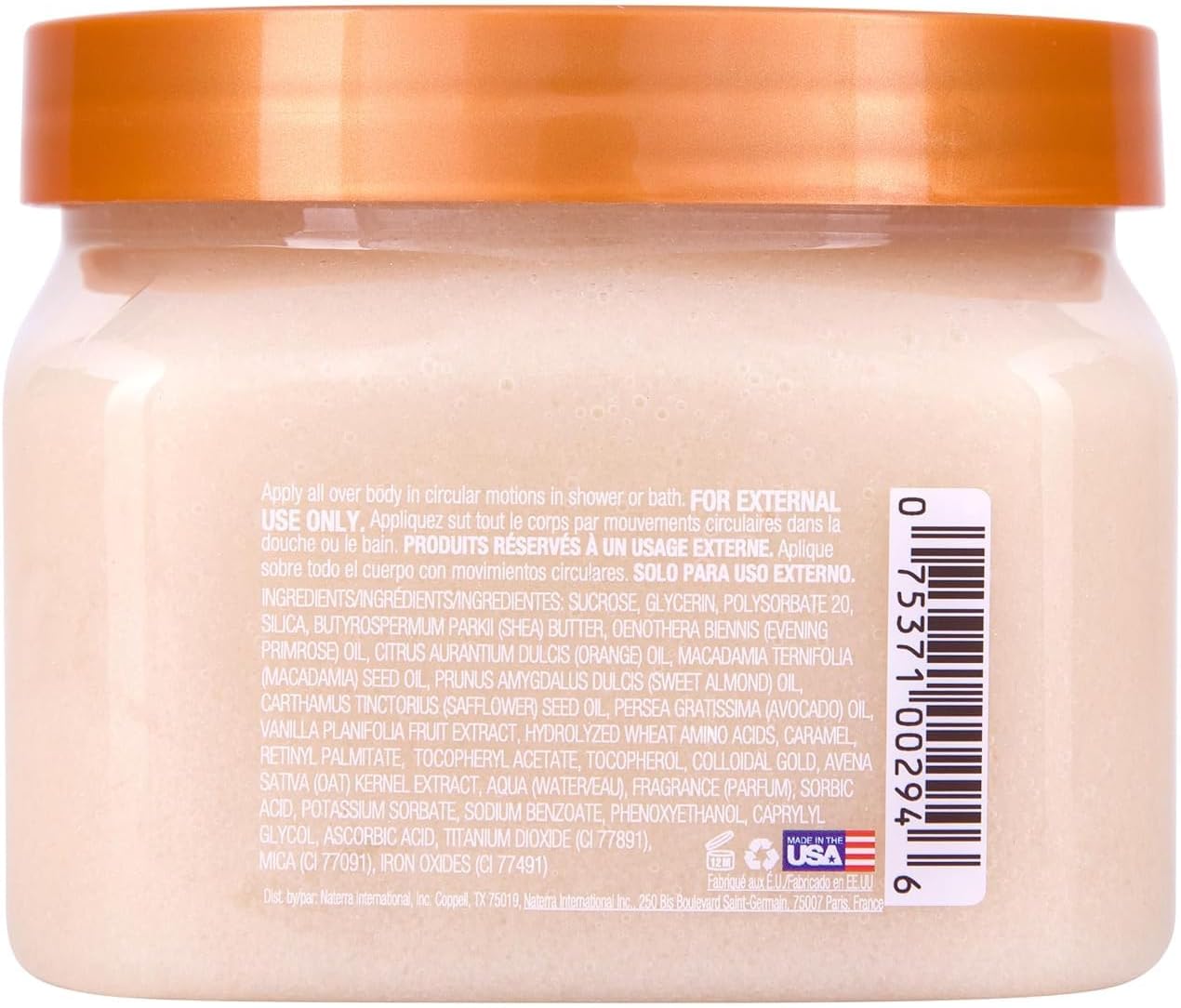 Tree Hut Vanilla Shea Sugar Exfoliating &amp; Hydrating Body Scrub, 18 oz