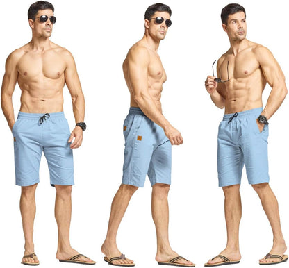 JustSun Men’s Casual Shorts – the Easy‑Going Summer Staple