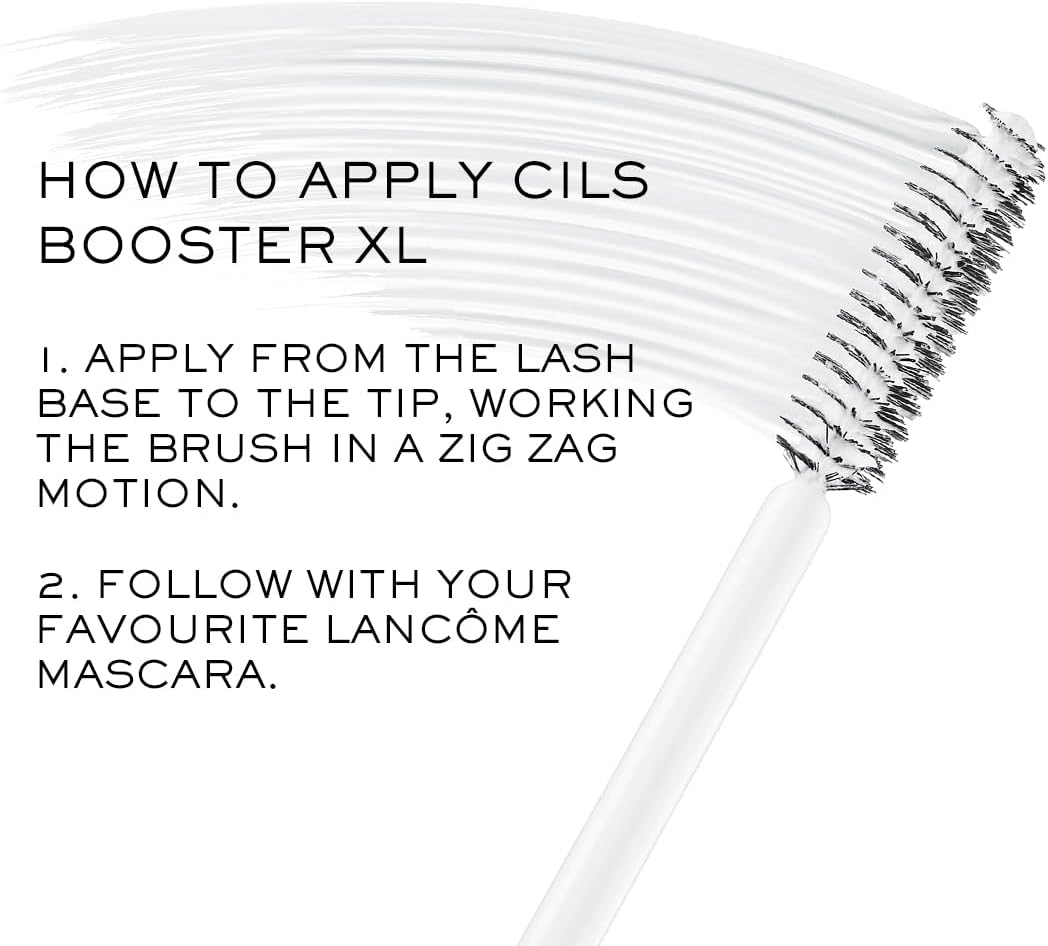 Lancôme Cils Booster XL Lash Primer, Volumising, Lengthening &amp; Thickening Mascara Base, Fibre-Enriched, Protect Your Lashes, Suitable for Sensitive Eyes, Enhances Mascara Results, 5.5Ml