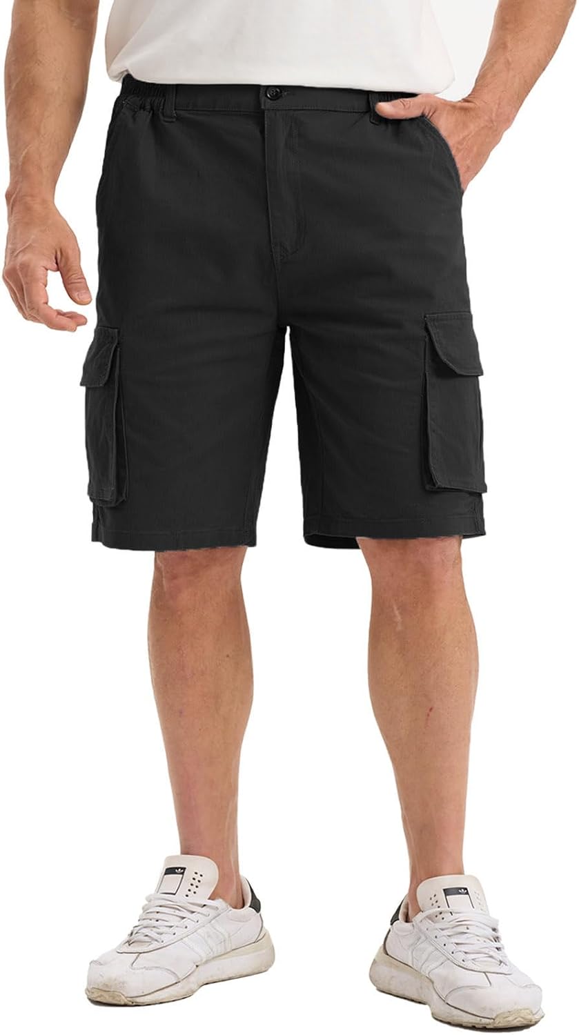 JustSun Men’s Cargo Shorts – Summer Ready, Pocket‑Heavy Comfort