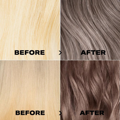 Shrine GLOSS IT DARK ASH Colour Depositing Hair Mask | High-Shine Gloss Treatment | Neutralises brassiness and Yellow Tones | Quick 10-minute application | Vegan | 200ml