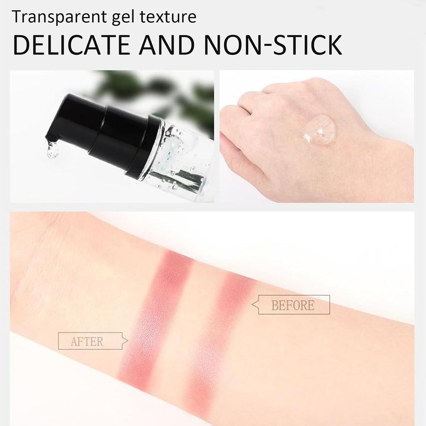 24 Hours Waterproof Smudge-proof Long-Lasting Liquid Eyeshadow Primer Cream for Eye Base Makeup