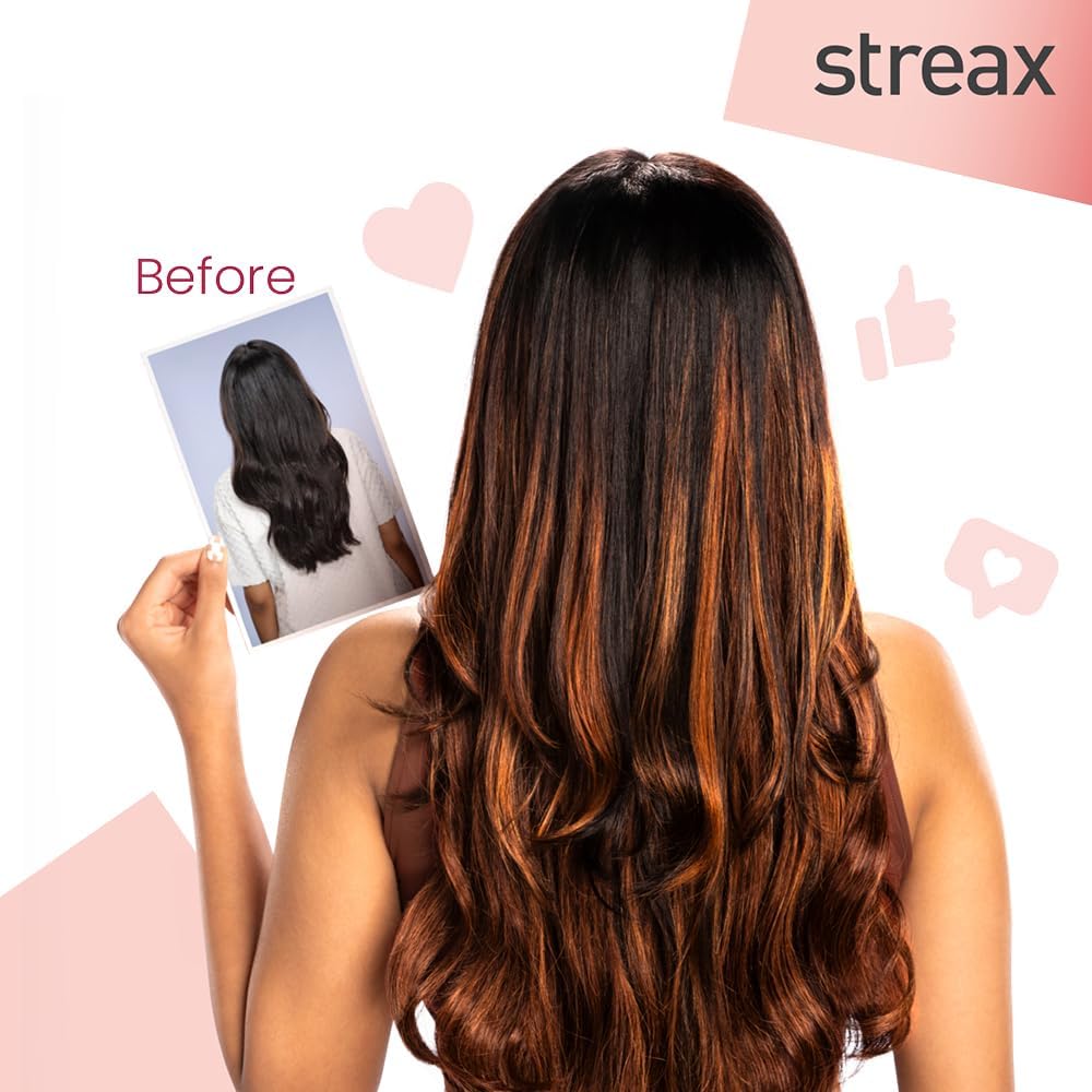 Streax Hair Colour Highlight Kit | Blonde, Soft Blonde - Pack of 1 | Enriched With Walnut &amp; Argan Oil | For Women | Rich, Vibrant, Easy to Use, DIY Application