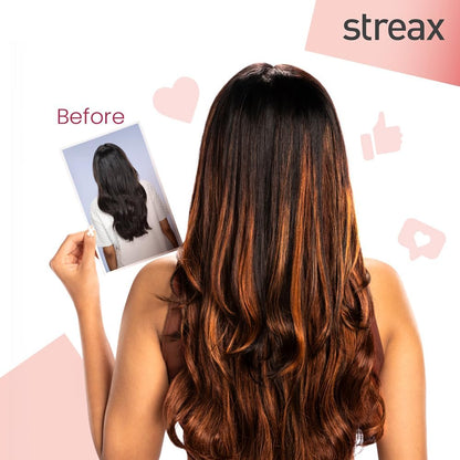 Streax Hair Colour Highlight Kit | Blonde, Soft Blonde - Pack of 1 | Enriched With Walnut &amp; Argan Oil | For Women | Rich, Vibrant, Easy to Use, DIY Application