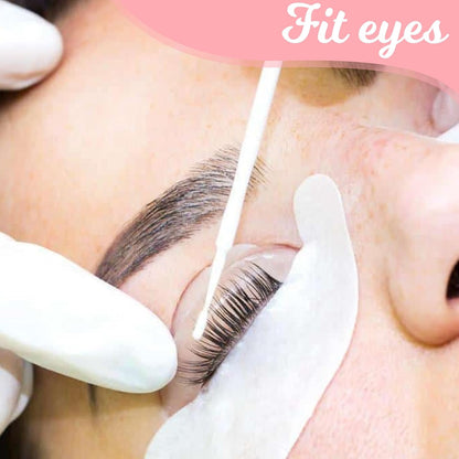 50pcs Lash Lift Shields, Silicone Eyelash Curl Pads for Perm Curls, Reusable Lash Lift Rods
