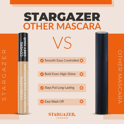 Stargazer Everyday Hair Mascara Root Cover Blonde. Easy On The Hair Root Cover. Covers Grey Hair., Blonde, 20 gram, Pack of 1
