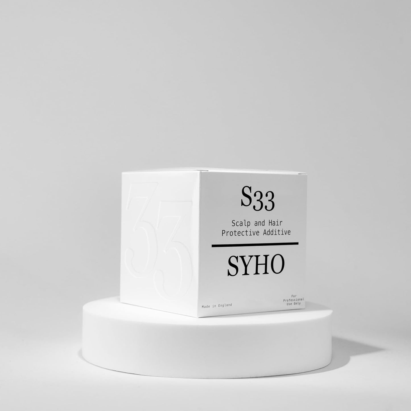 SYHO S33 Scalp Protection Additive – Reduces Burning &amp; Irritation During Bleaching &amp; Hair Colour – Professional Use – Concentrated Formula – 50g - Scoop Included