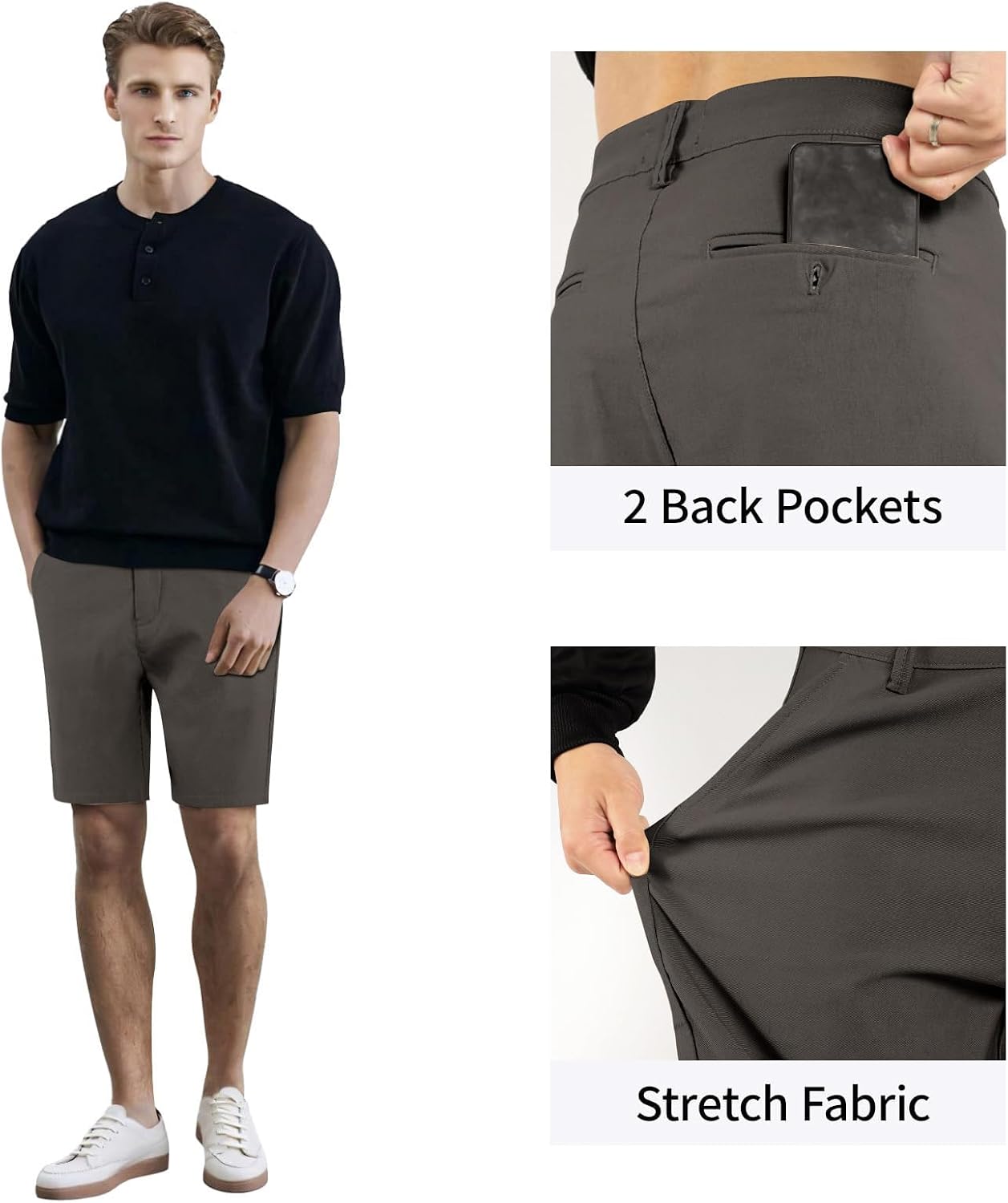 Finding the Right Summer Short: A Low‑Key Look at GINGTTO’s Slim‑Fit Chinos