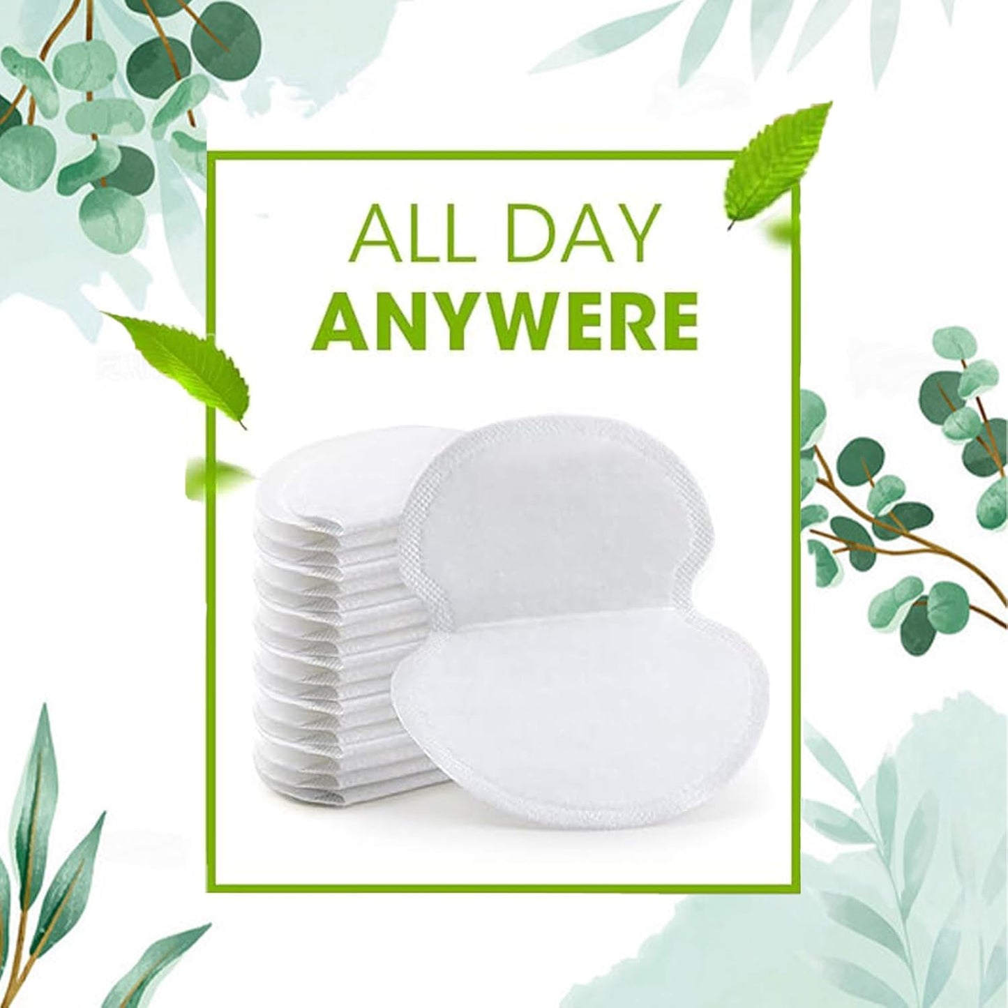 120 Pcs Sweat Patches For Underarms Women And Men Sweat Pads For Women/Armpit Sweat Pads Disposable, Keep Armpits Dry and Clothes Clean