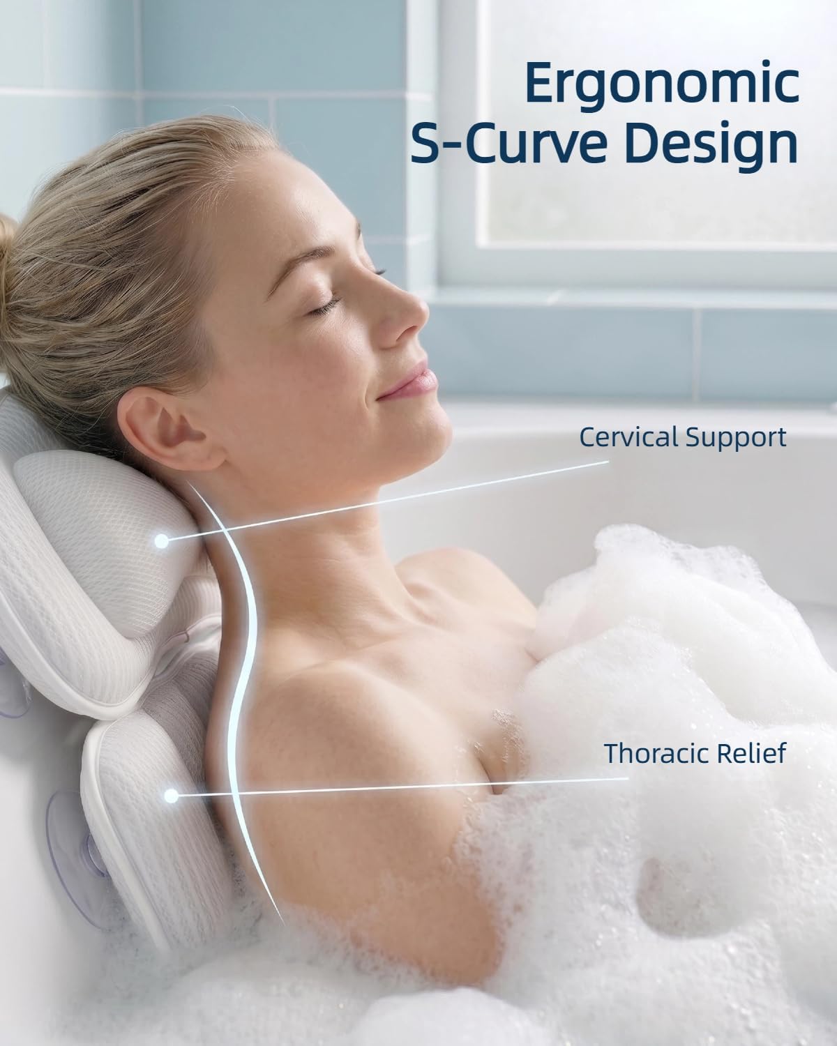 Turning Bath Time into a Mini‑Spa with KEIY’s 2‑Piece Bath Pillows