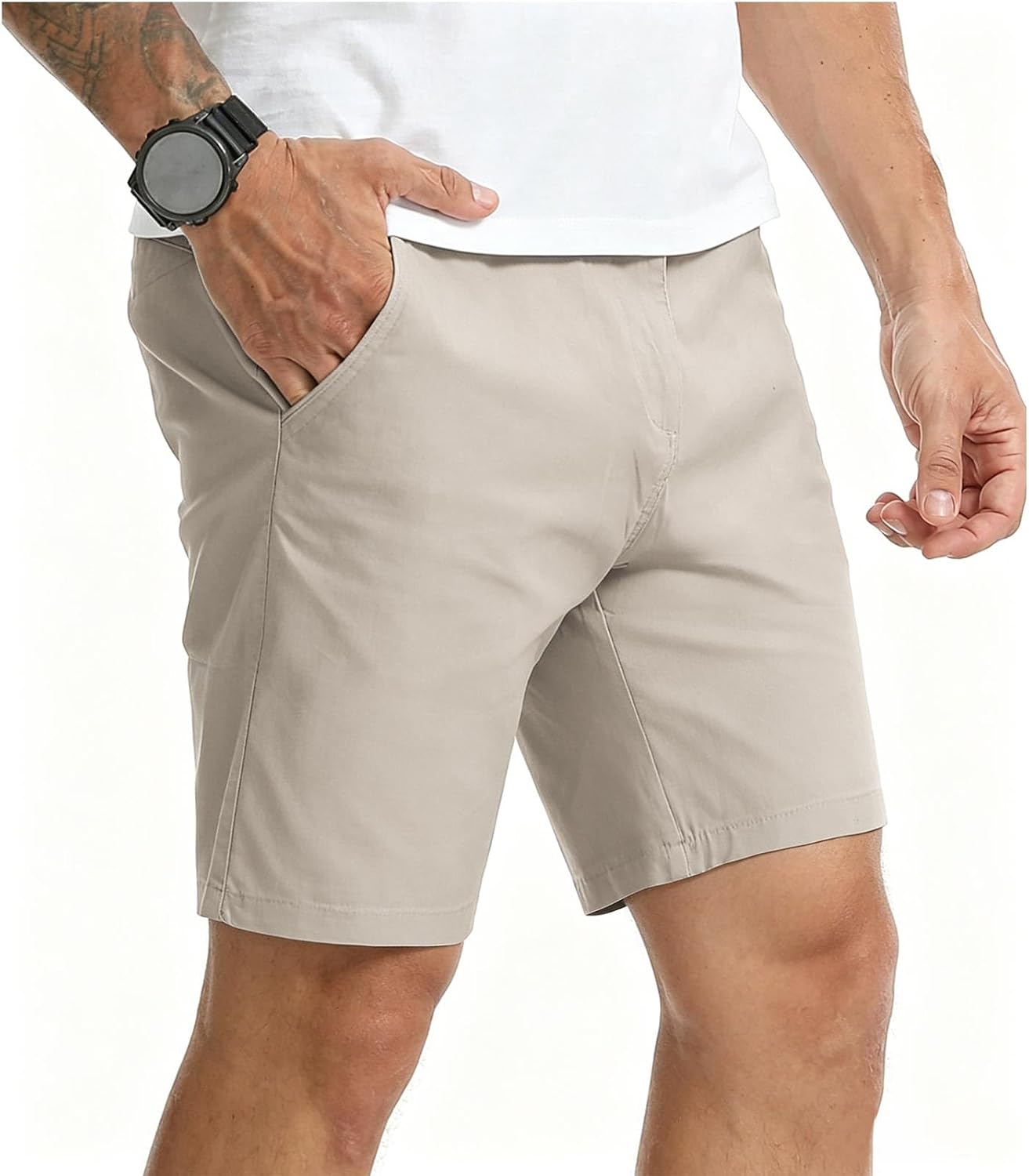 Smart Tailored Chino Shorts – a low‑key summer staple
