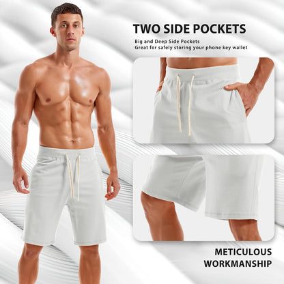Amy Coulee Men’s Cotton Shorts – Everyday Comfort with a Sporty Edge