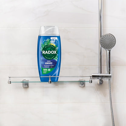 Radox Mineral Therapy Feel Awake 2‑in‑1 Shower Gel & Shampoo – a breezy start to the day
