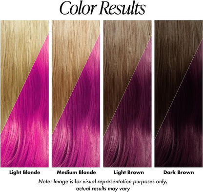Adore Shining Semi Permanent Hair Colour, 140 Neon Pink