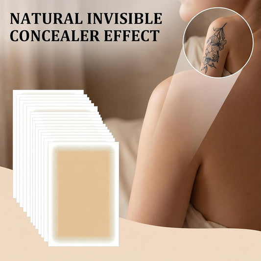 20 Pcs Tattoo Cover Up Patch, Thin Waterproof Tattoo Cover Up Tape for Body, Face, Arms