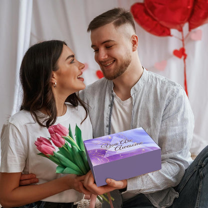 Thank You Teacher Gifts for Women Lavender Hamper Pamper Set | Birthday Gifts, Relaxation Spa Bath Set for Her, Wellbeing Get Well Soon Gift, Self Care Package for Mum, Wife, Sister