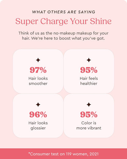 Glaze Supergloss Color Conditioning Gloss With Dispensing Pump – Hydrating Semi-Permanent Colour Hair Gloss &amp; Shine Boost – For Medium to Dark Blonde Hair – 190ml - Beach Blonde