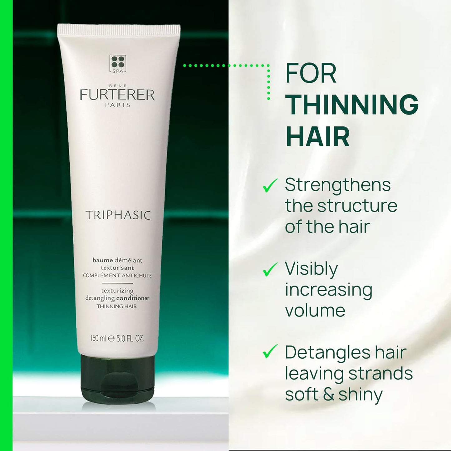 RENE FURTERER Triphasic Anti-Hair Loss Ritual Texturizing Detangling Conditioner 150 ml