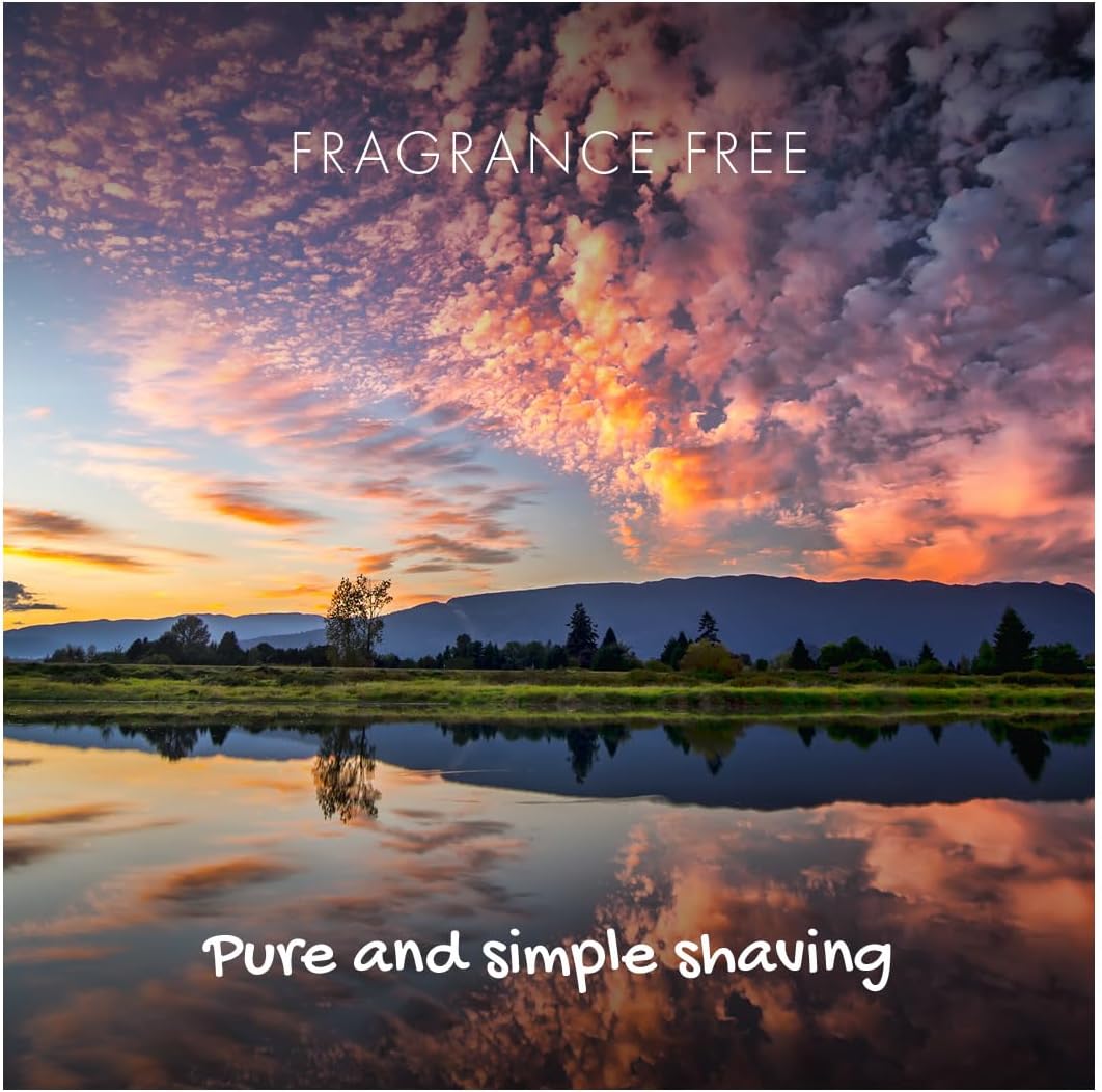 Friendly Soap - Fragrance-Free Shaving Bars (95g), Rich, Soothing, Plant-Based, Cruelty-Free, Made By Hand, No Preservatives or Sulphates, Sustainable, Recyclable