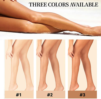 Body Coverage Perfector with Extra Large Brush, Leg Makeup Waterproof No Transfer, Body Perfector, Leg and Body Makeup, Tattoo Cover up Makeup, Leg Make Up, Body Concealer for Mature Skin (Natural)
