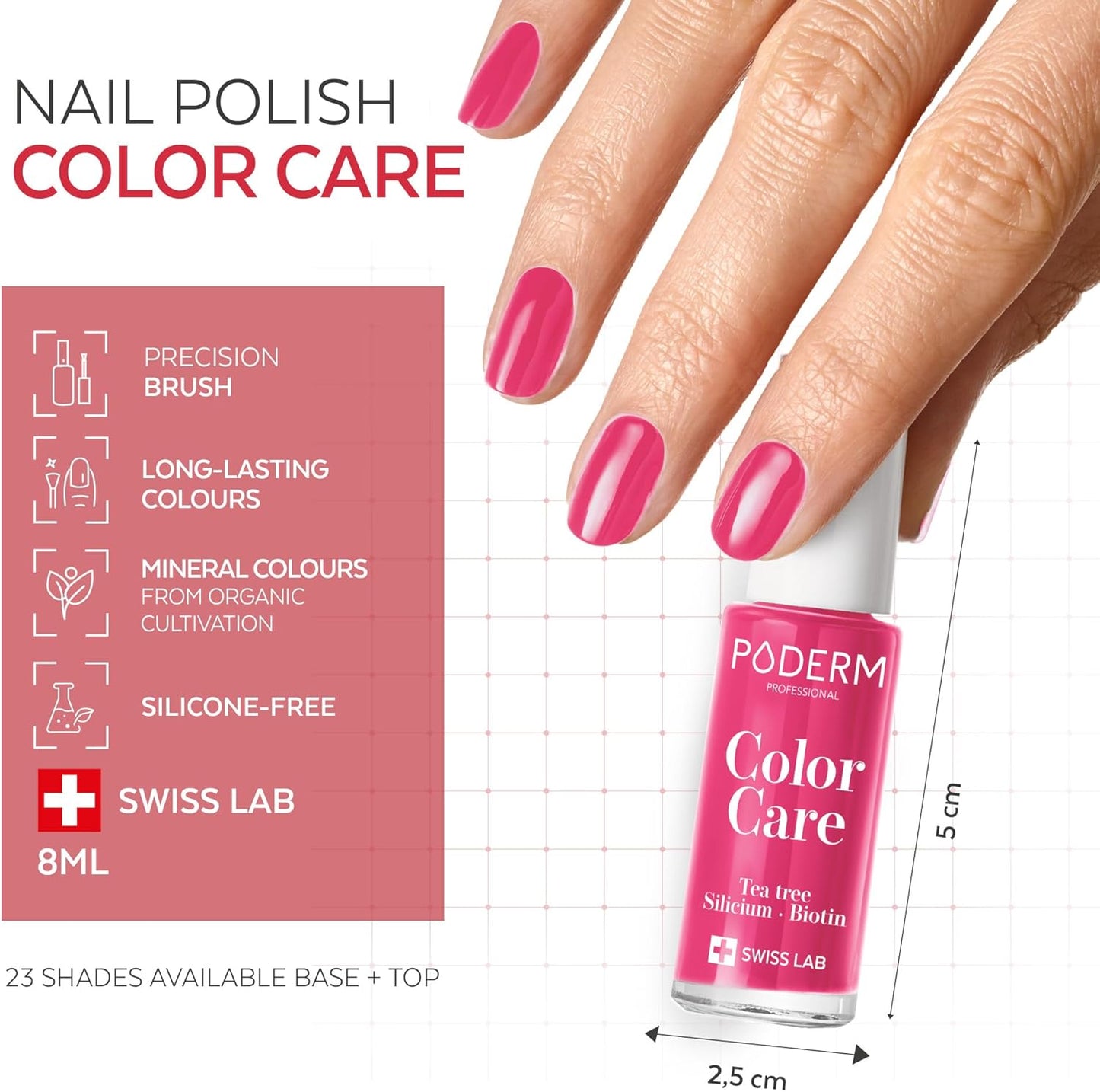 Why PODERM Raspberry Nail Care Polish feels like a tiny salon in a bottle