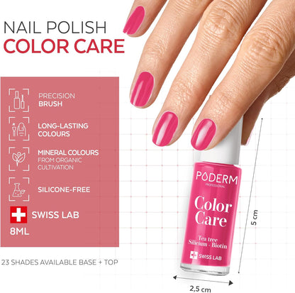Why PODERM Raspberry Nail Care Polish feels like a tiny salon in a bottle