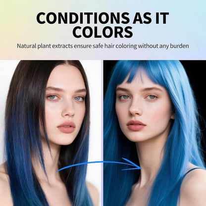 SEVICH Temporary Hair Chalk Comb Green,Hair Color for Kids,8 Dye Colours,Quick Drying &amp; Easy Cleaning,Perfect for Halloween,Children's Day,Cosplay &amp; Parties,20g