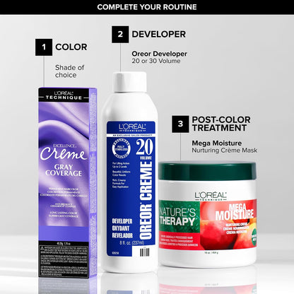 L'Oreal Oreor Creme 30 Volume Developer 16 oz.