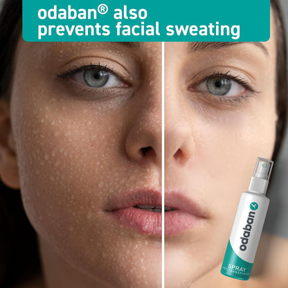 odaban Antiperspirant Deodorant Spray, Clinical Strength Aluminium Chloride Strong Antiperspirant Hyperhidrosis Treatment Sleep Spray for Excessive Sweating, 1-Pack 30 ml, 2819696