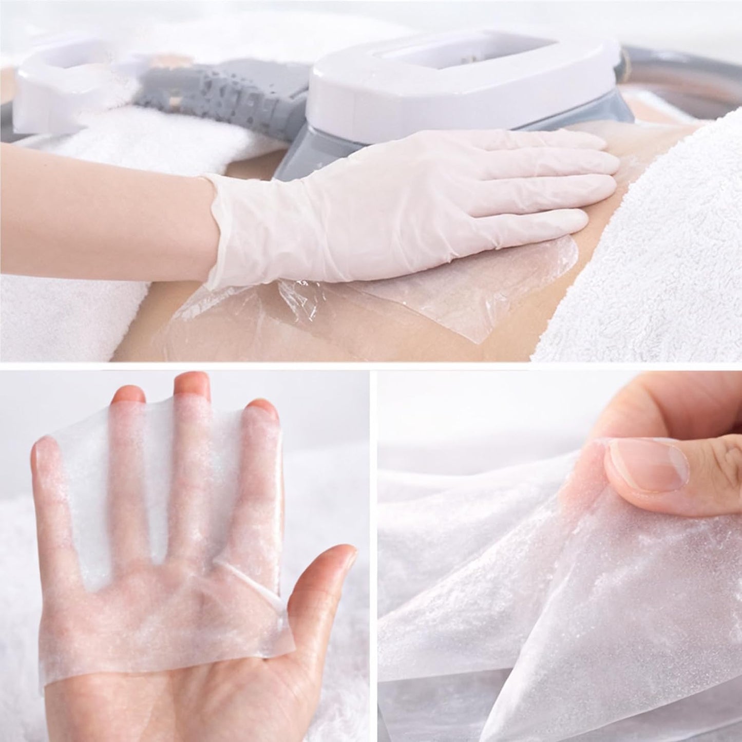 Anti-freeze Membrane, Professional Use Fit for Salon SPA, 20pcs Cryo Pad Antifreeze Membrane(Size M,10.6 X 11.8 Inch)