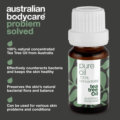 Australian Bodycare 100% Pure Tea Tree Oil, 10 ml | Our Tea Tree Oil is Pure and of Pharmaceutical Grade