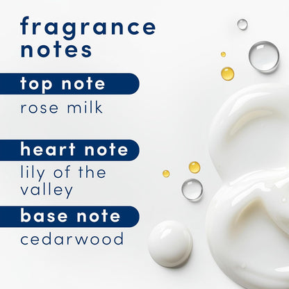 Dove Advanced Care Deeply Nourishing Body Wash Body Cleanser shower gel with skin-natural nutrients for instantly lotion-soft skin 6x 400 ml