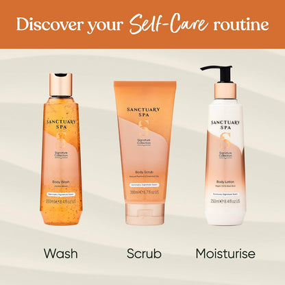 Sanctuary Spa Moisturising Body Lotion, No Mineral Oil, Cruelty Free &amp; Vegan Body Moisturiser for Dry Skin, 250ml
