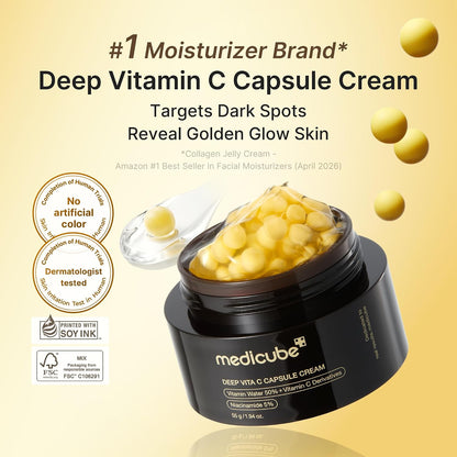 Why the Medicube Deep Vitamin C Golden Capsule Feels Like a Tiny Skincare Lab in Your Hand
