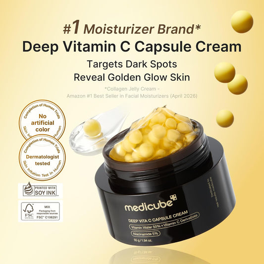 Why the Medicube Deep Vitamin C Golden Capsule Feels Like a Tiny Skincare Lab in Your Hand