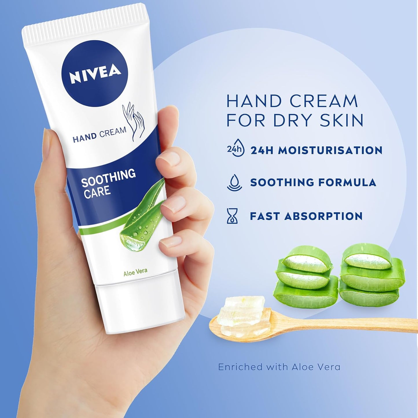 Soft hands, no drama: NIVEA Aloe Vera Hand Cream