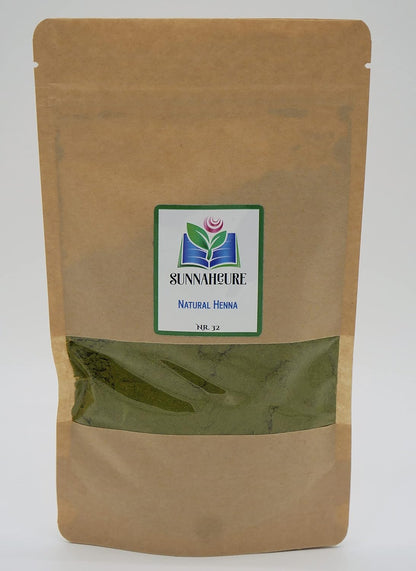 SunnahCure | 100% Pure Natural Henna Powder (Lawsonia Inermis) | For Hair &amp; Body | Nothing added | 100g | For Hair &amp; Body | Handmade from Morocco