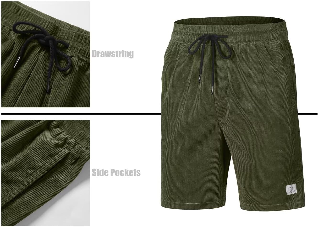 Corduroy Comfort for Summer Workouts