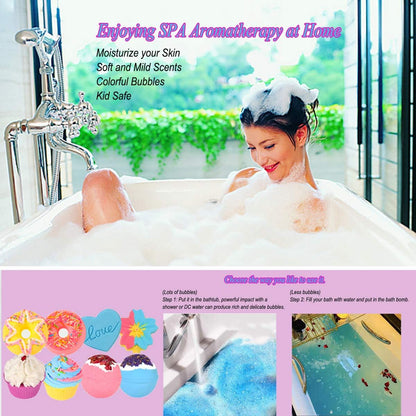 Turn Your Bathtime Into a Mini‑Spa With Lanwexy’s Hand‑Made Bath Bombs