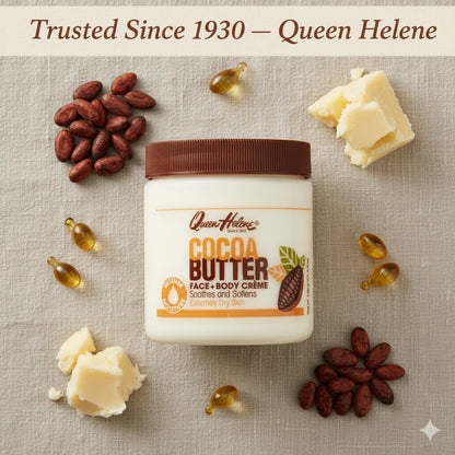 Queen Helene Cocoa Butter Face and Body Crème 425 g/15 oz