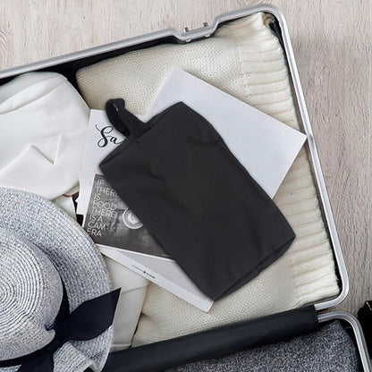 1 Pcs Toiletry Bag,Multi-Functional Bag,wash Bag,Shower Bag,Cosmetic Bag,with Zippered,Suitable for Travel,Outside Sports,Gym,for Women and Men(Black)