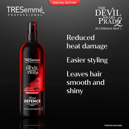 Why the TRESemmé Devil Wears Prada 2 Heat Protect Spray feels like a backstage pass for your hair