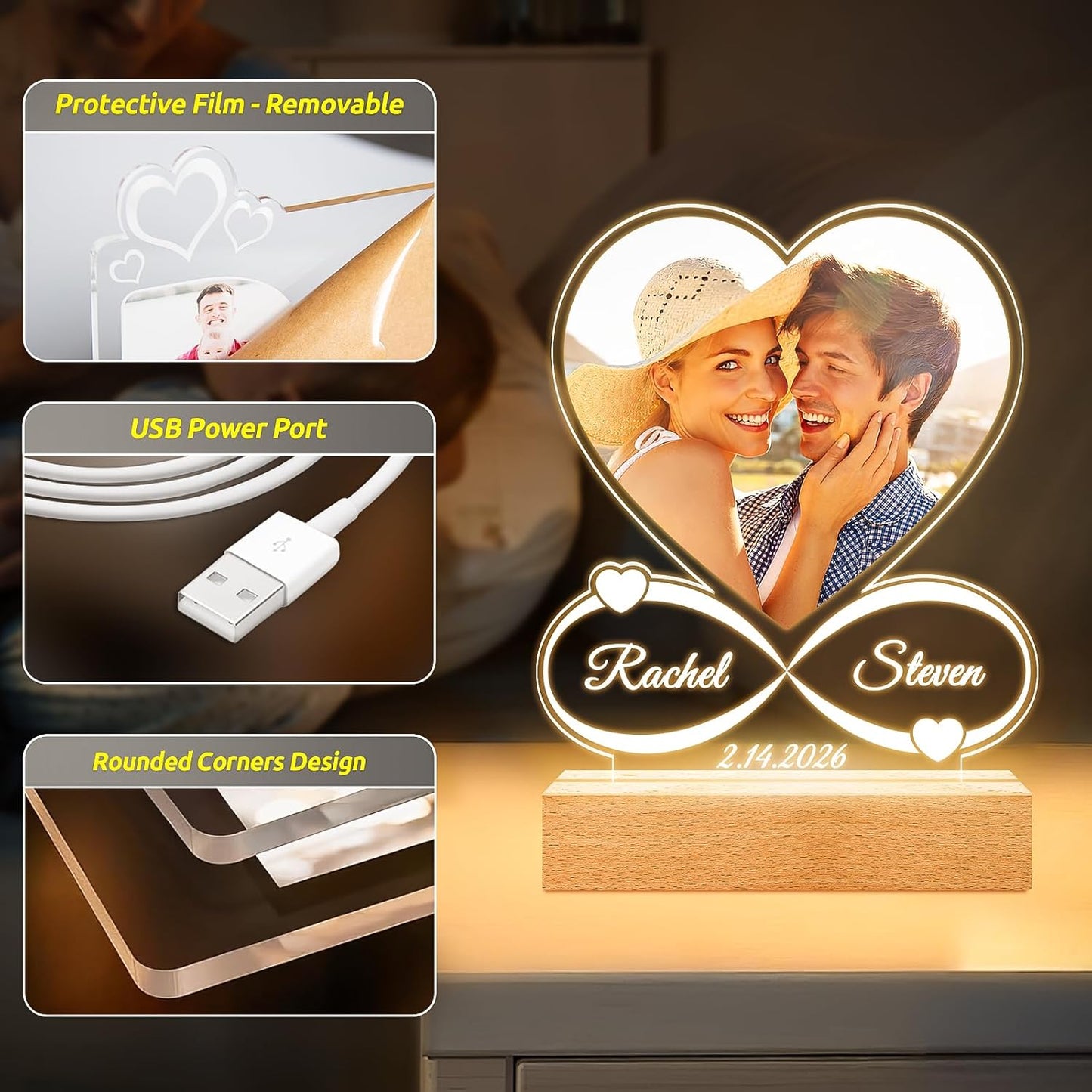 A Heart‑Shaped Acrylic Frame That Keeps Your Memories Fresh