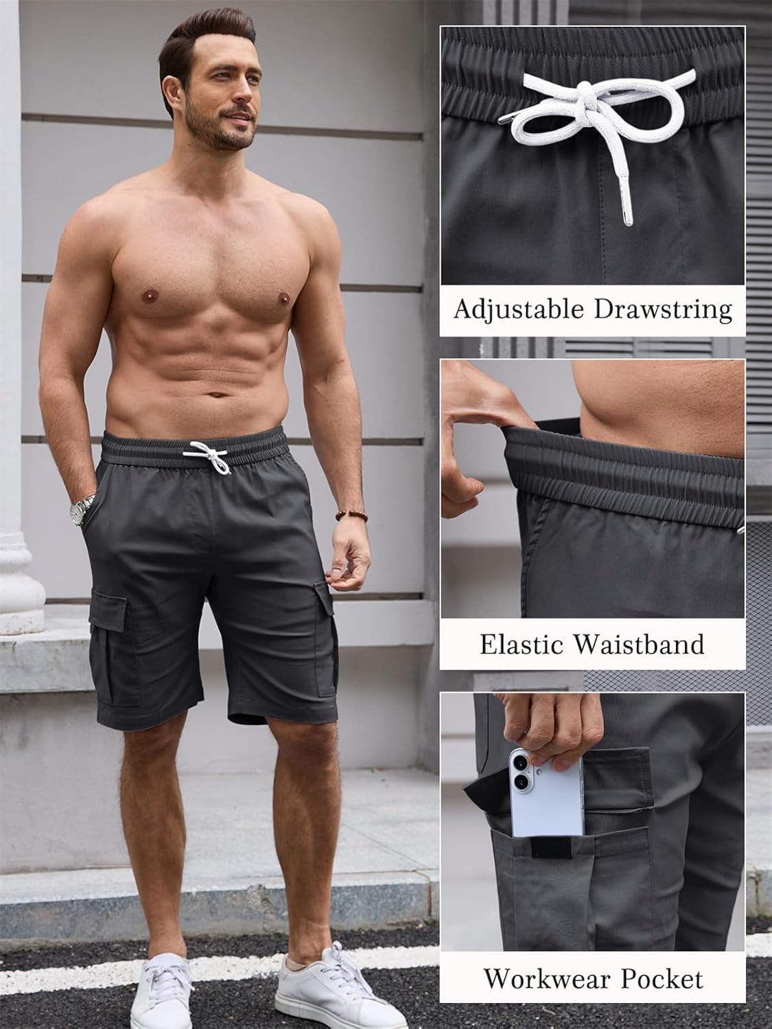 Summer‑ready cargo shorts that actually move with you