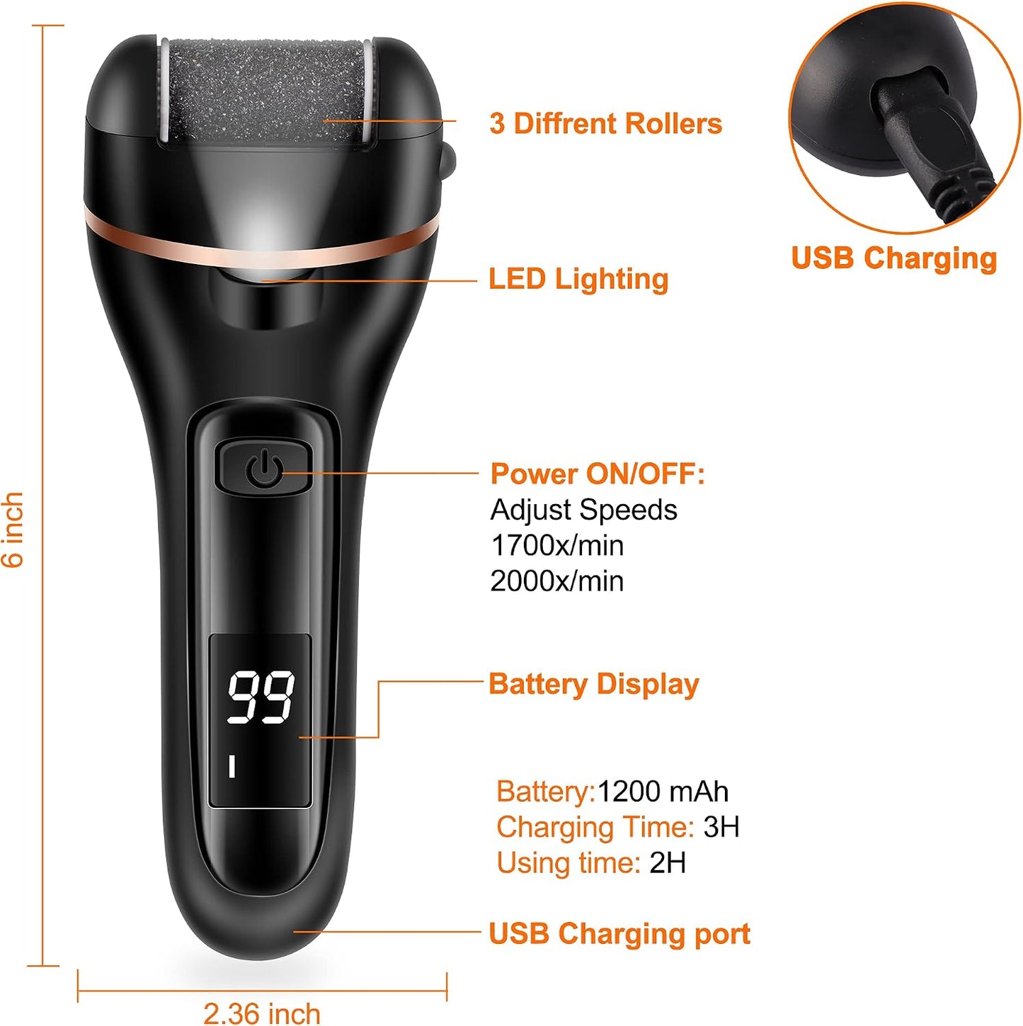 Why the Ratukall Electric Foot File feels like a mini‑spa in your bathroom