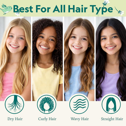 No More Knot Detangler Spray, Hair Detangler for Smooth Brushable Hair and Easy Knot Release (50ml)