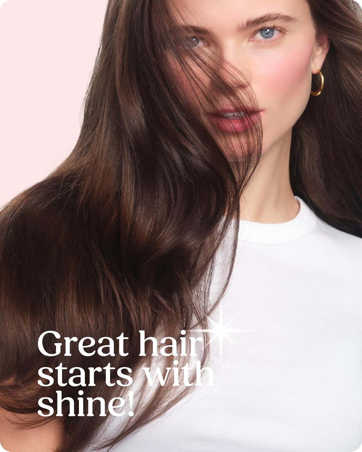 Glaze Supergloss Sheer Glow Clear Hair Gloss Mini - Smooths, Lightweight, Adds Mirror Shine, Improves Look of Damaged Hair - Travel Size - 50 ml