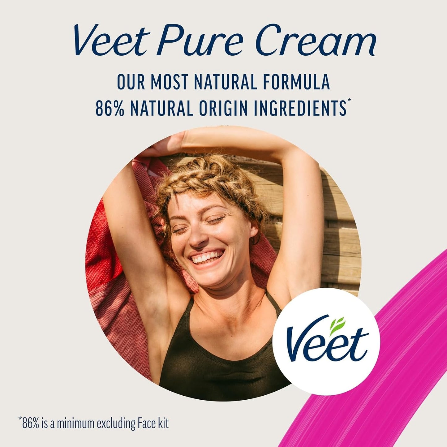 Veet Pure Sensitive Hair Removal Cream – smooth legs without the shave