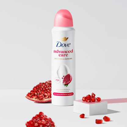 Dove Advanced Care Go Fresh Pomegranate &amp; Lemon Verbena Scent Anti-Perspirant Aerosol 150 ml